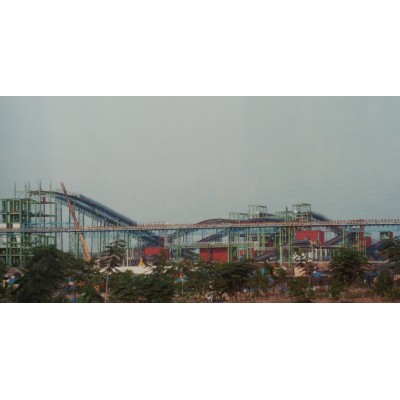 India JSW 10 mtpa steel plant comprehensive raw material yard project (2008)