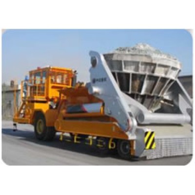 Steel plant slag pot carrier